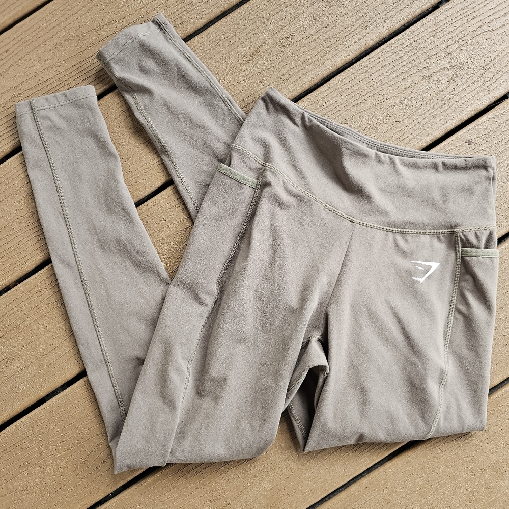 Gymshark High Rise Dreamy Green Leggings